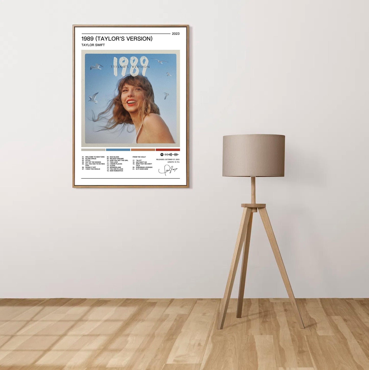Taylor Swift |  1989 (Taylors Version) Album Poster