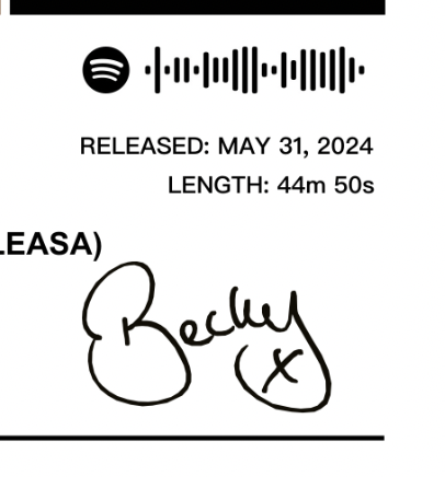 Becky Hill |  Believe Me Now? Album Poster