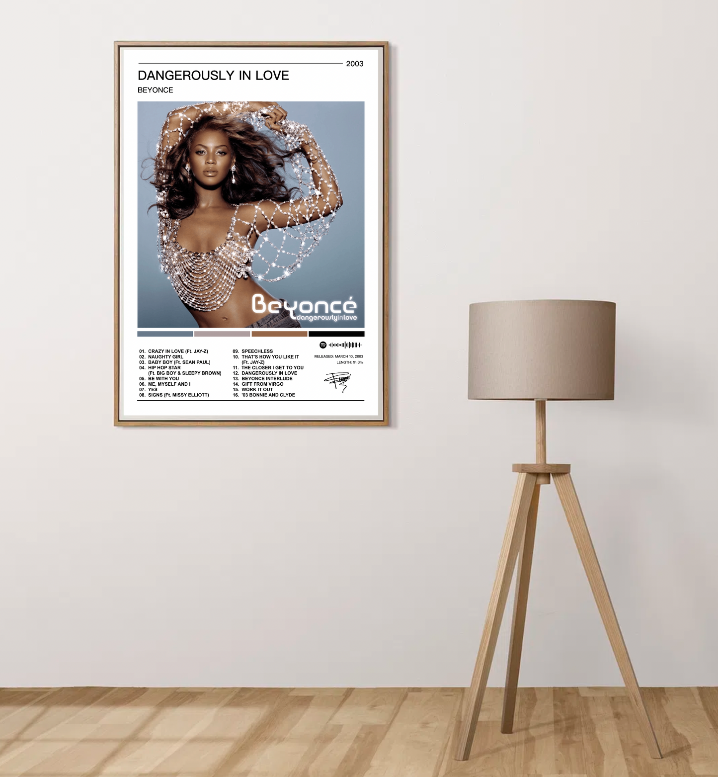 Beyonce |  Dangerously in Love Album Poster