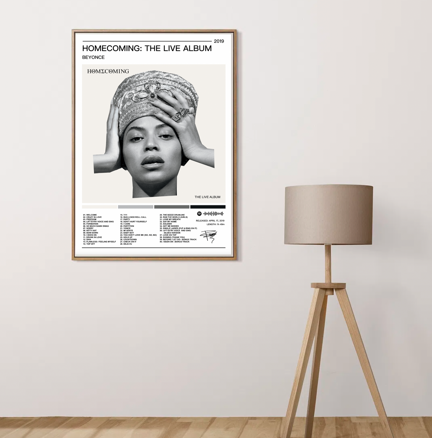 Beyonce | Homecoming Album Poster