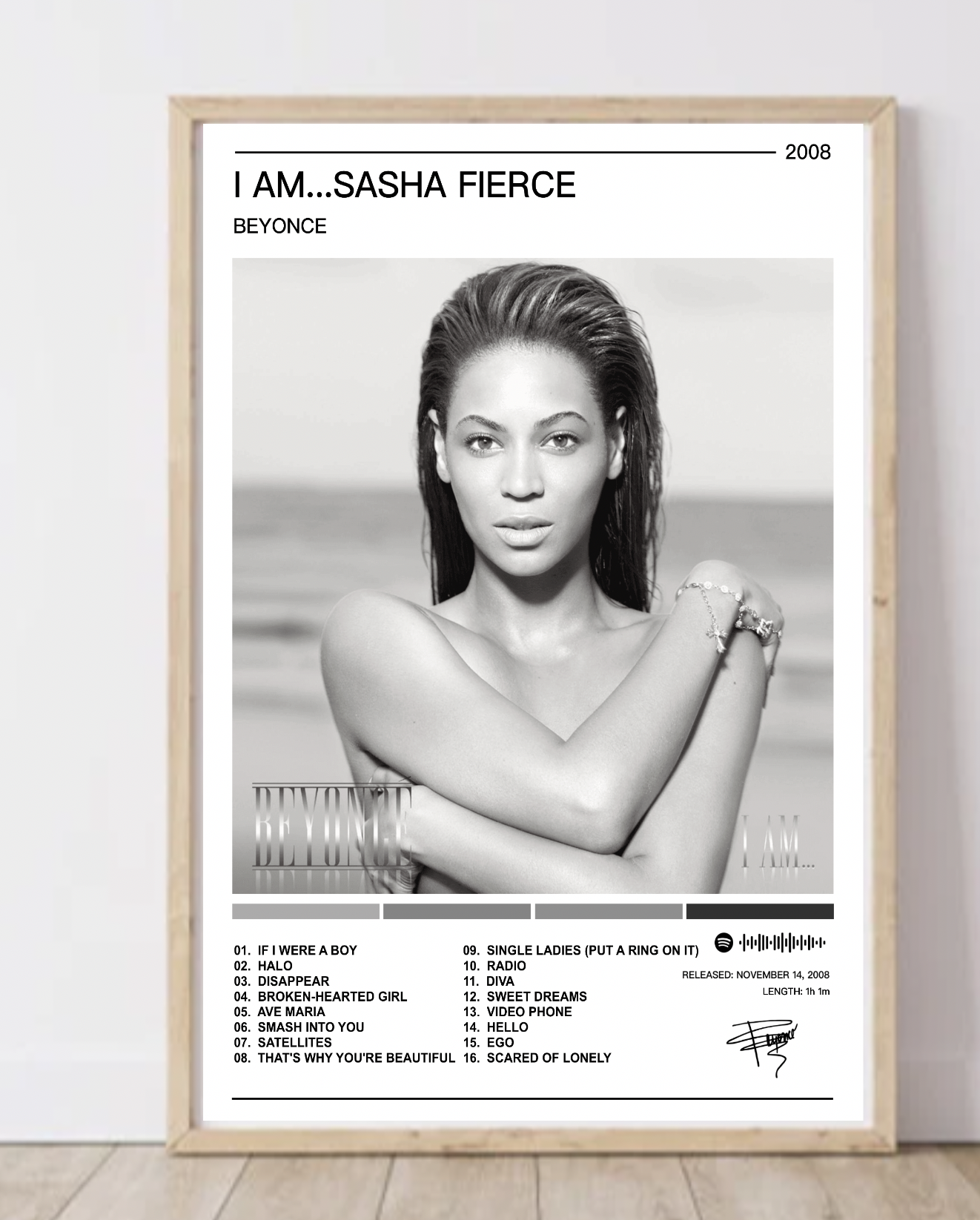 Beyonce |  I Am Sasha Fierce (Alt Cover) Album Poster