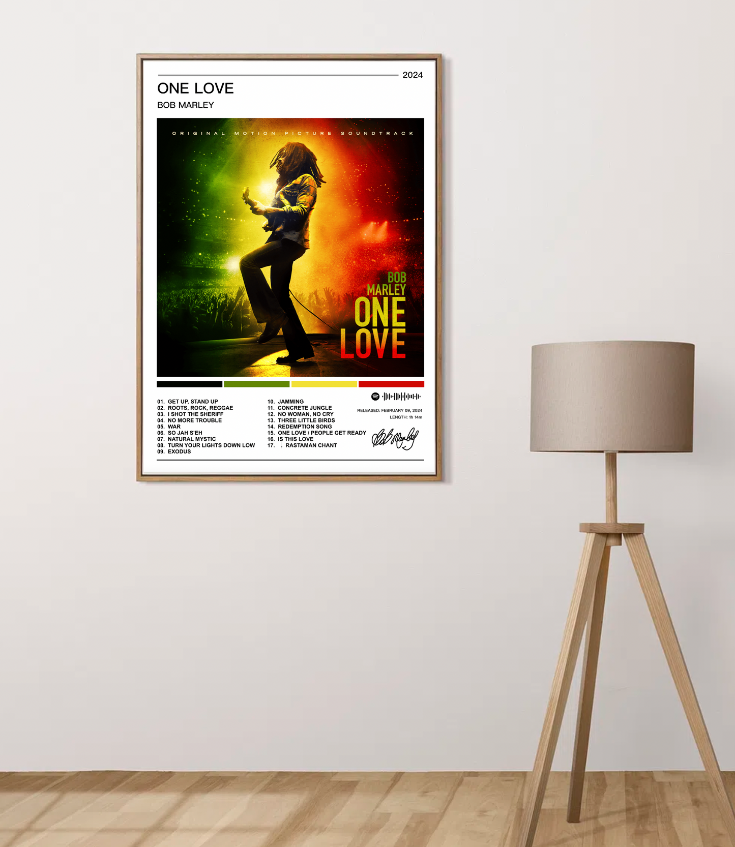 Bob Marley |  One Love Album Poster