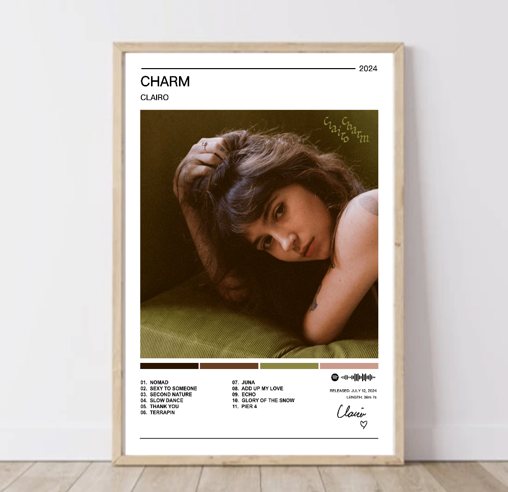 Clairo |  Charm Album Poster