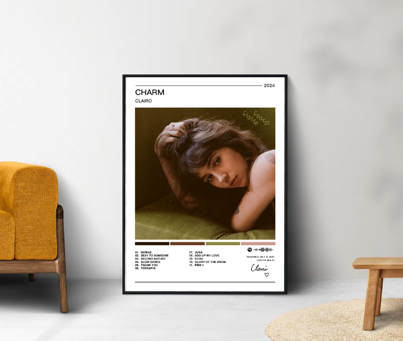 Clairo |  Charm Album Poster