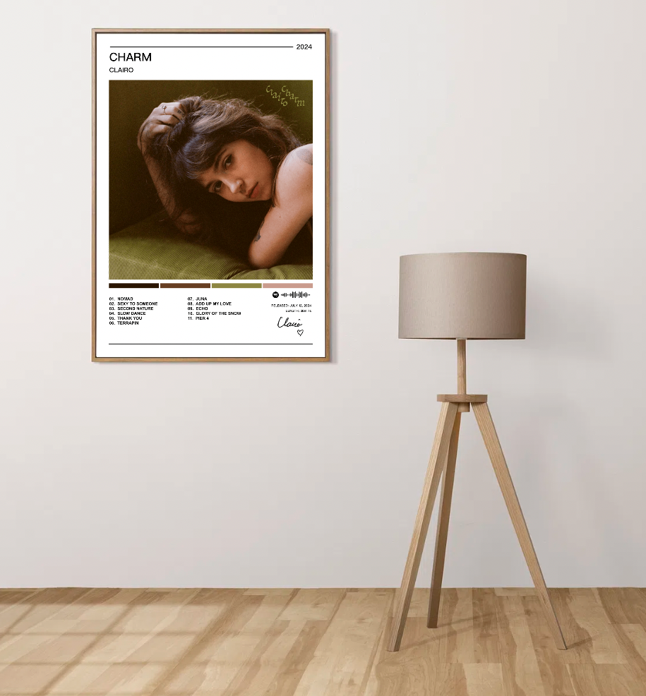 Clairo |  Charm Album Poster