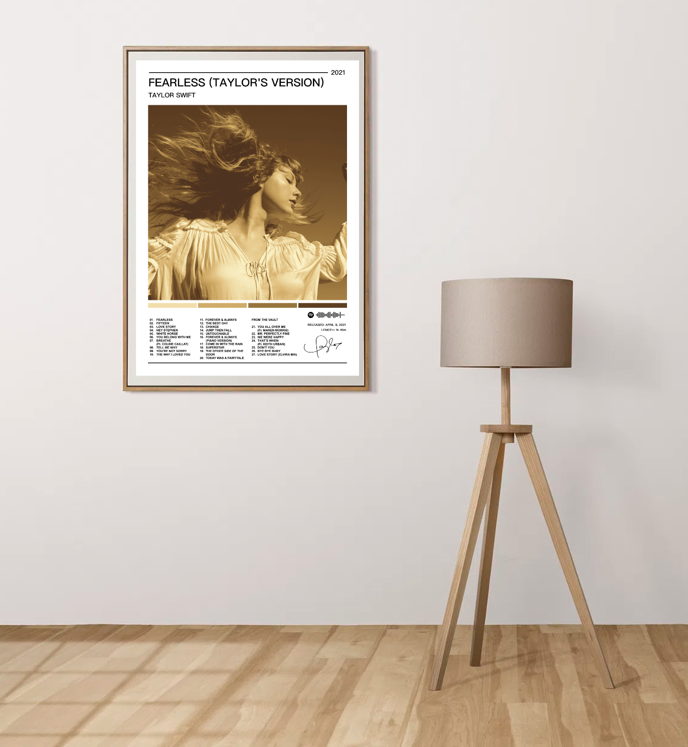 Taylor Swift | Fearless (Taylors Version) Album Poster