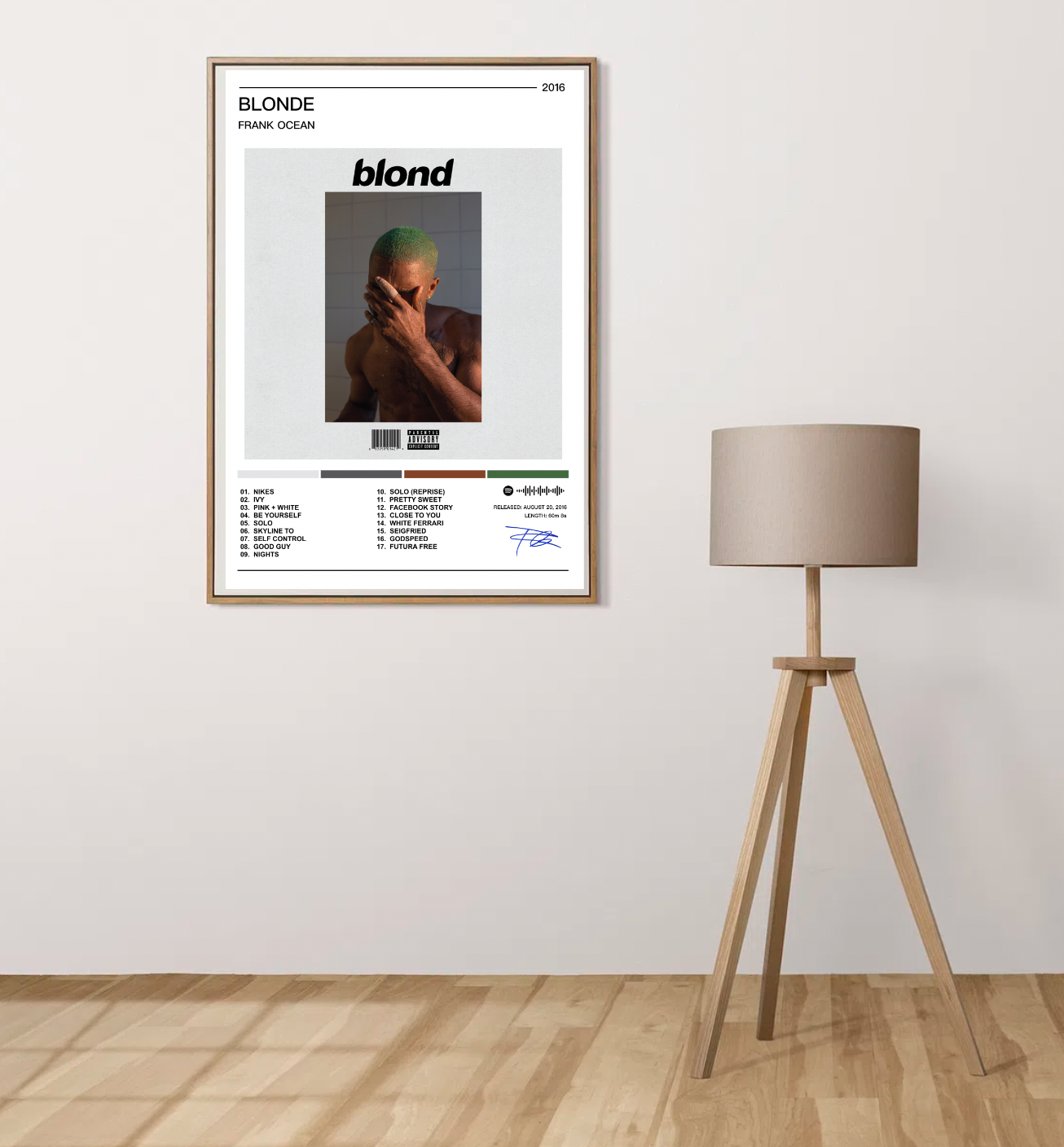 Frank Ocean |  Blonde Album Poster