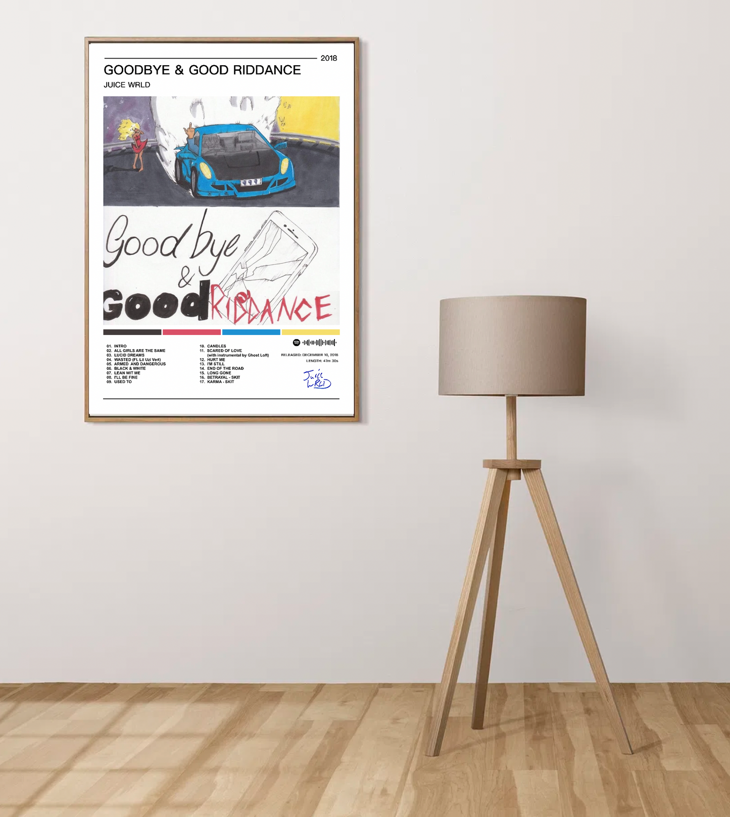 Juice Wrld | Goodbye And Good Riddance Album Poster