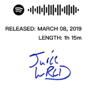 Juice Wrld |  Death Race For Love Album Poster