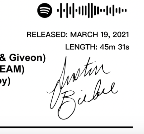 Justin Beiber | Justice Album Poster