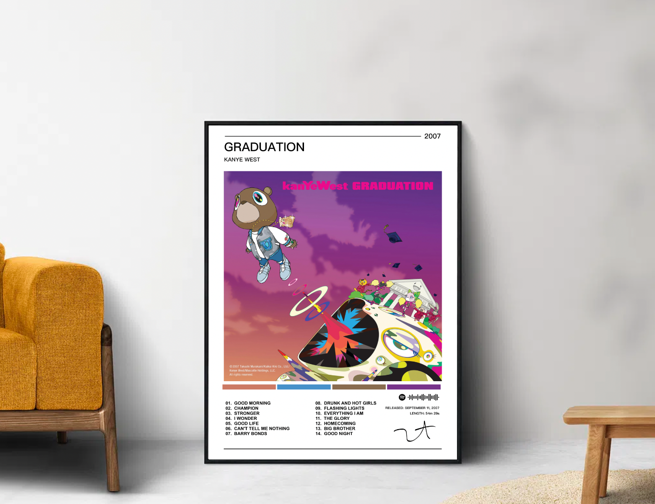 Kanye West | Graduation Album Poster