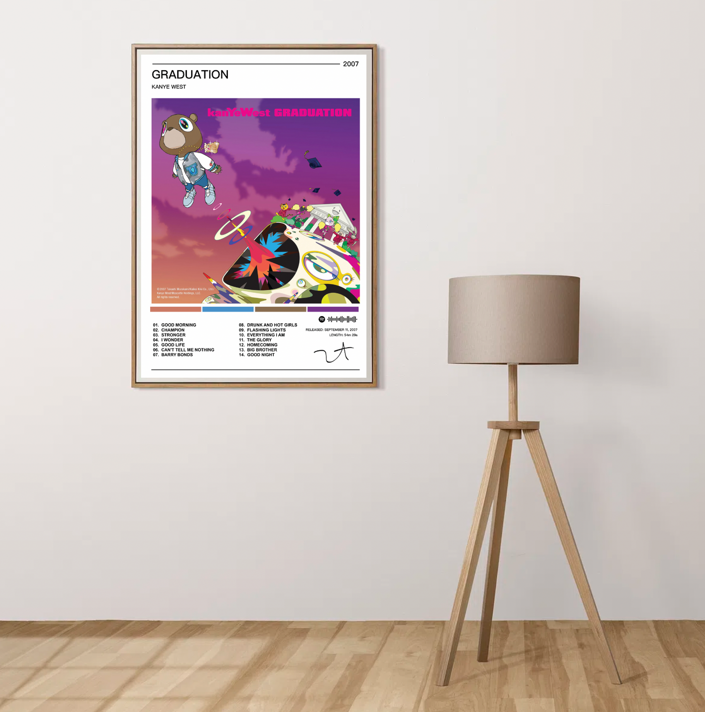 Kanye West | Graduation Album Poster