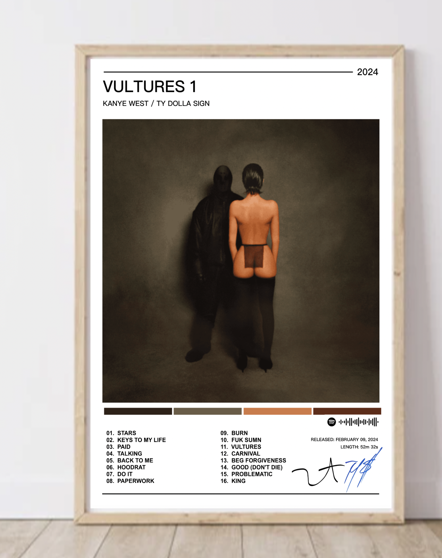 Kanye West | Vultures Album Poster