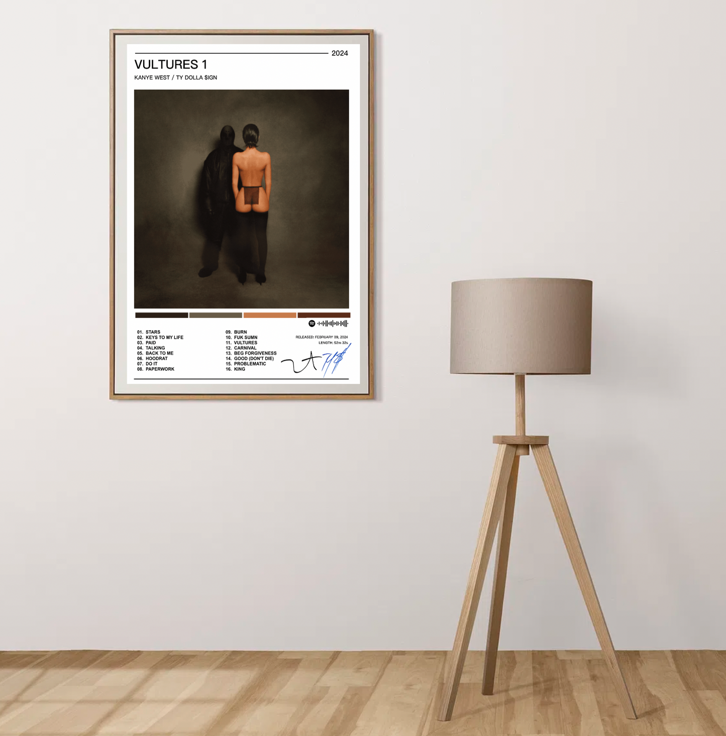 Kanye West | Vultures Album Poster