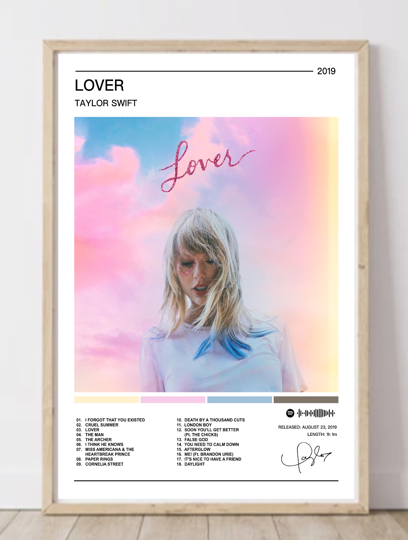 Taylor Swift | Lover Album Poster