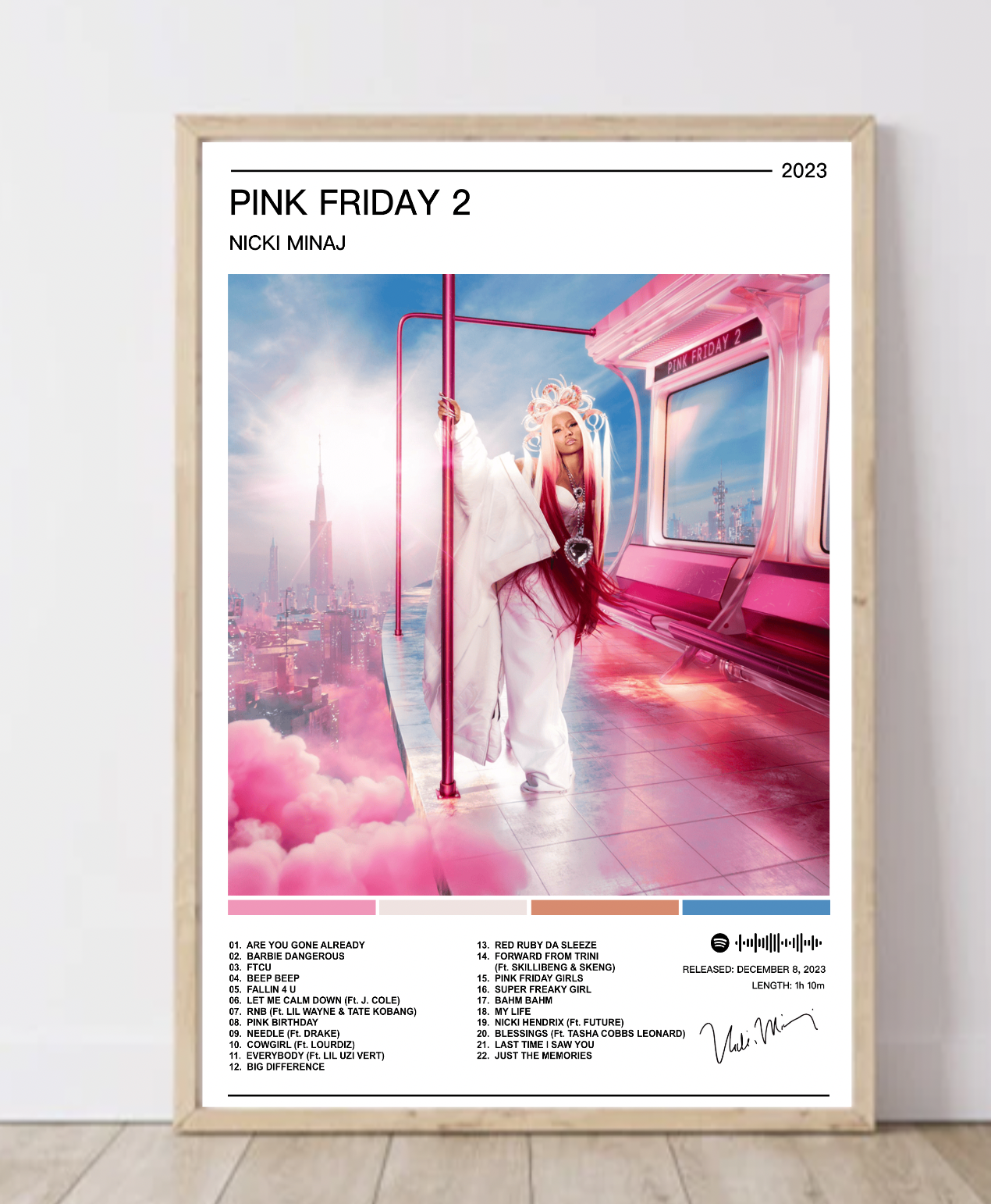 Nicki Minaj |  Pink Friday 2 Album Poster