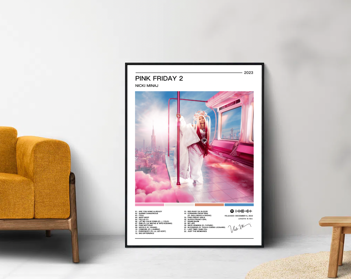 Nicki Minaj |  Pink Friday 2 Album Poster