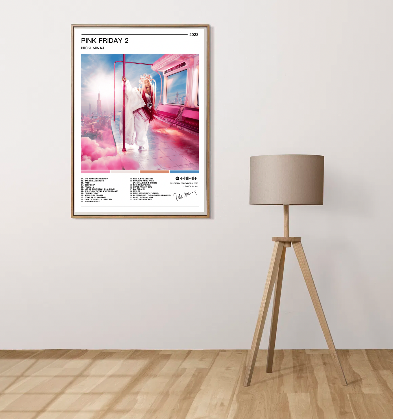 Nicki Minaj |  Pink Friday 2 Album Poster