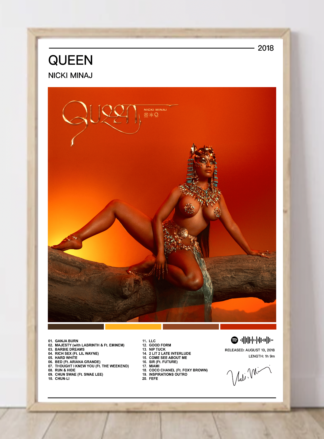 Nicki Minaj |  Queen Album Poster