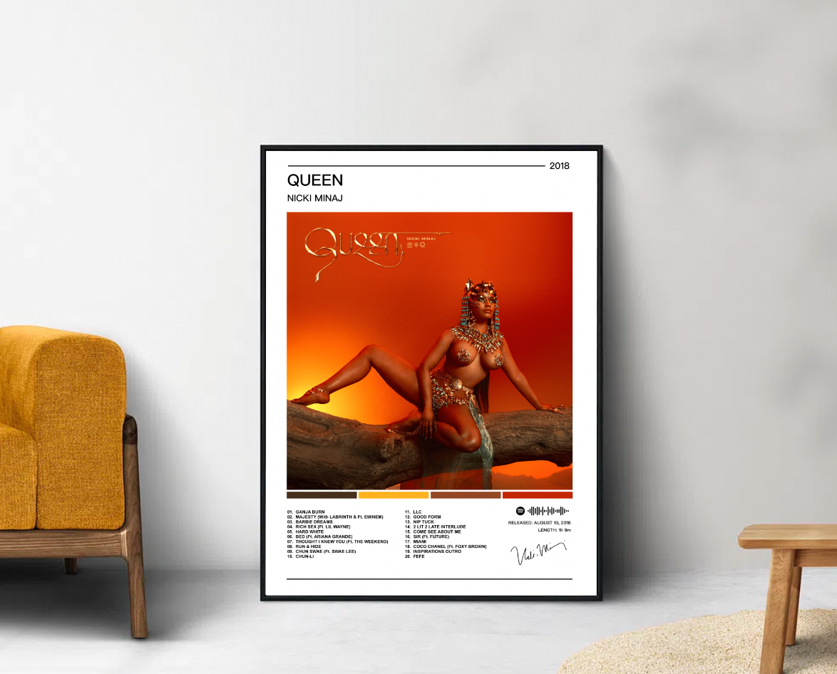 Nicki Minaj |  Queen Album Poster
