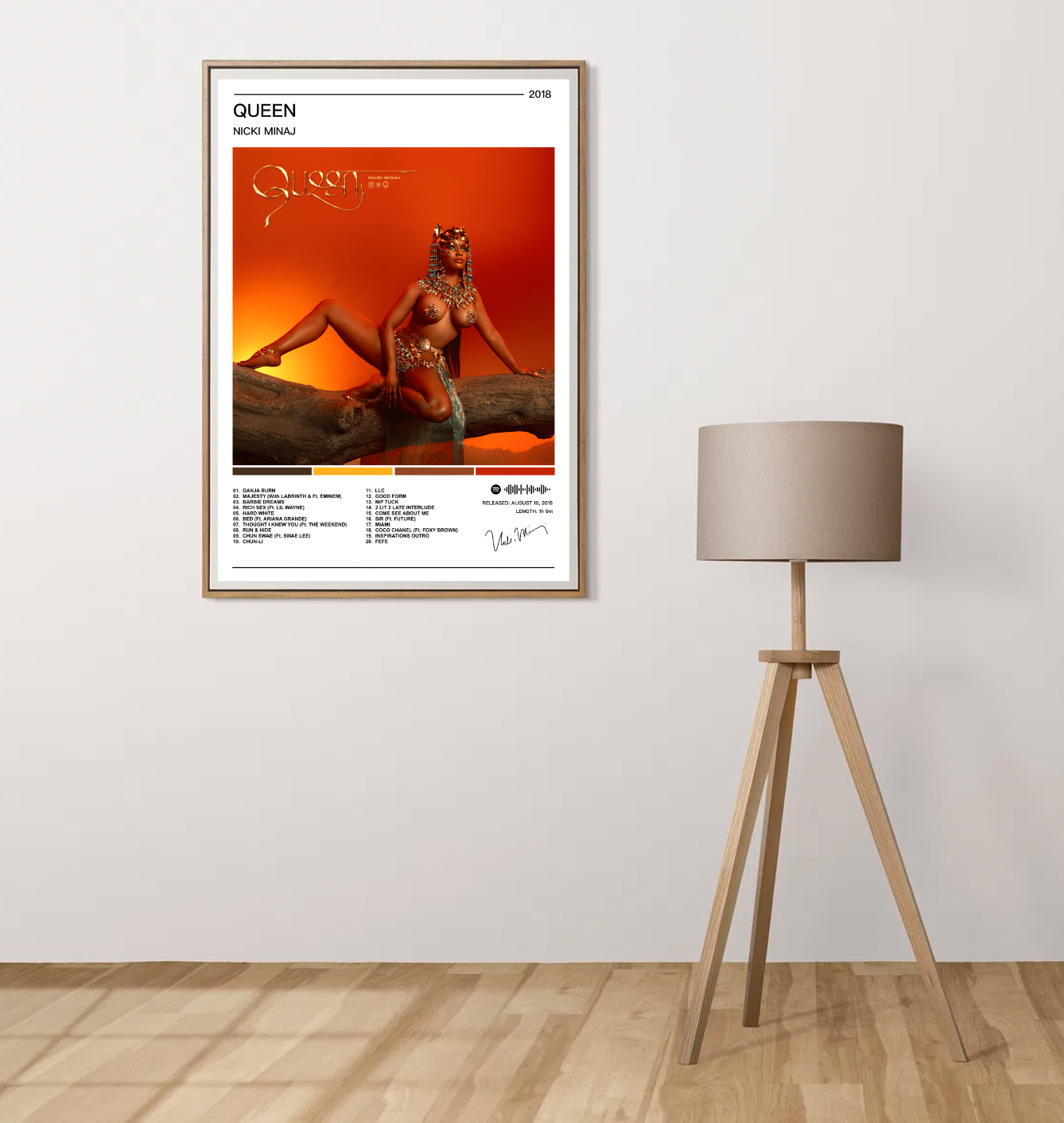 Nicki Minaj |  Queen Album Poster