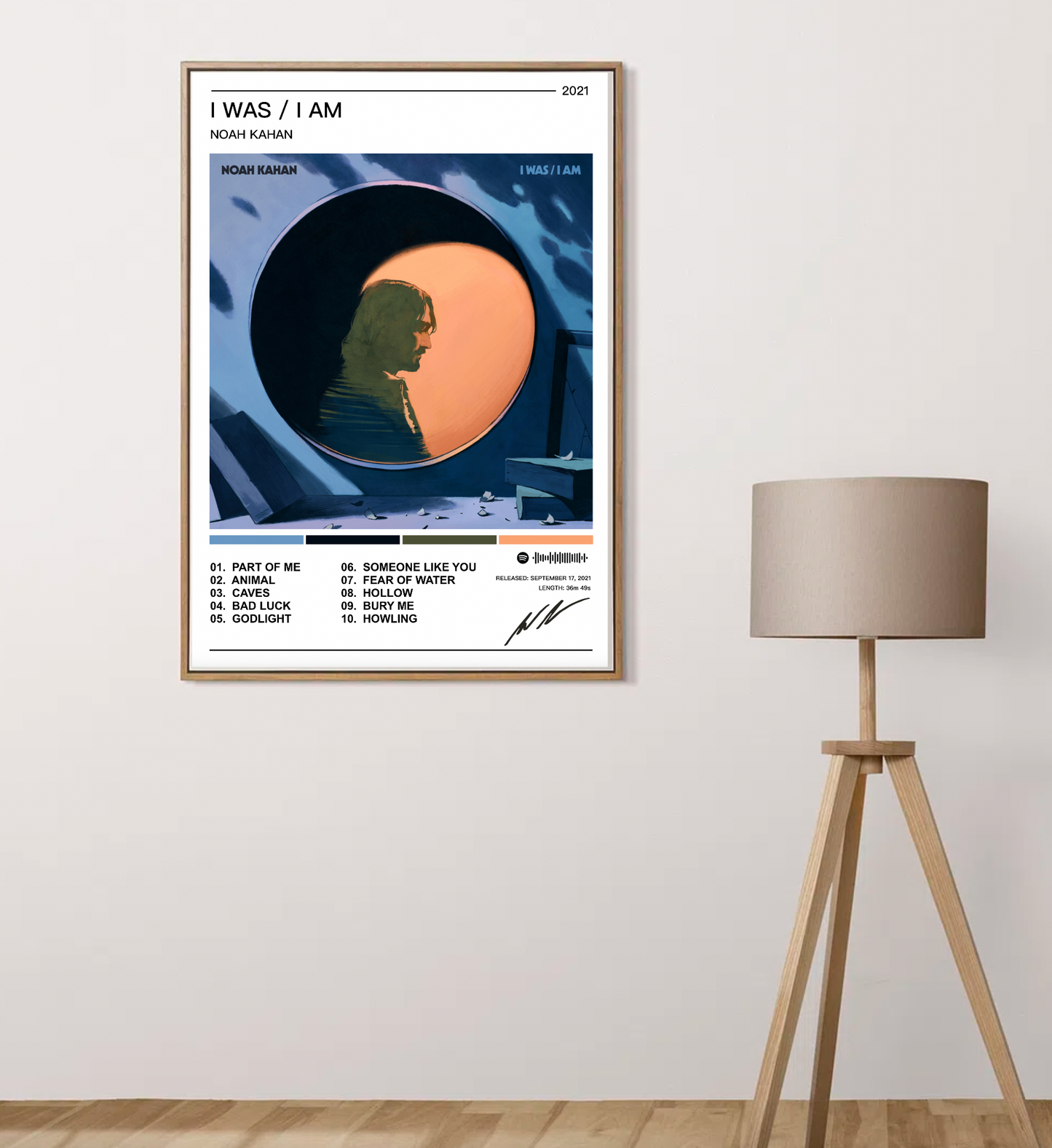 Noah Kahan | I Was / I Am Album Poster