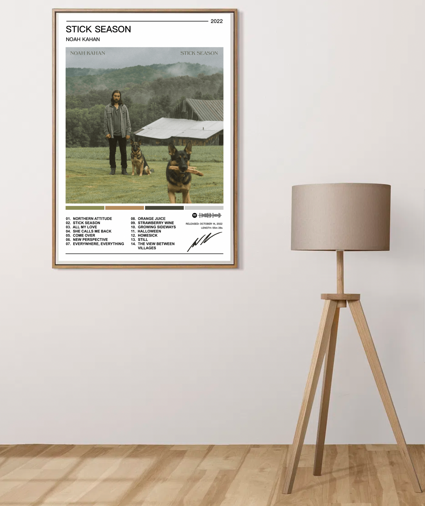 Noah Kahan | Stick Season Album Poster