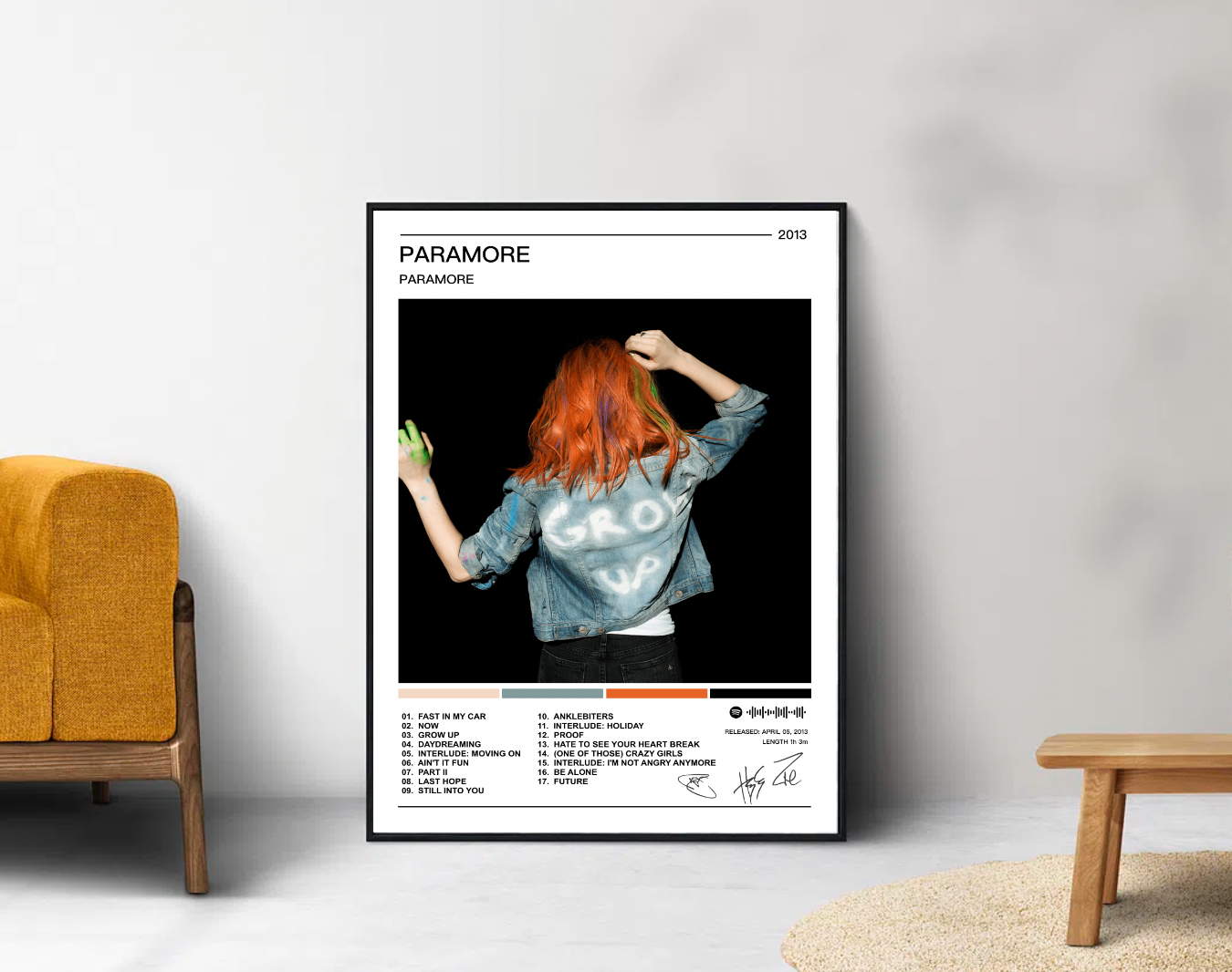 Paramore | Paramore Album Poster