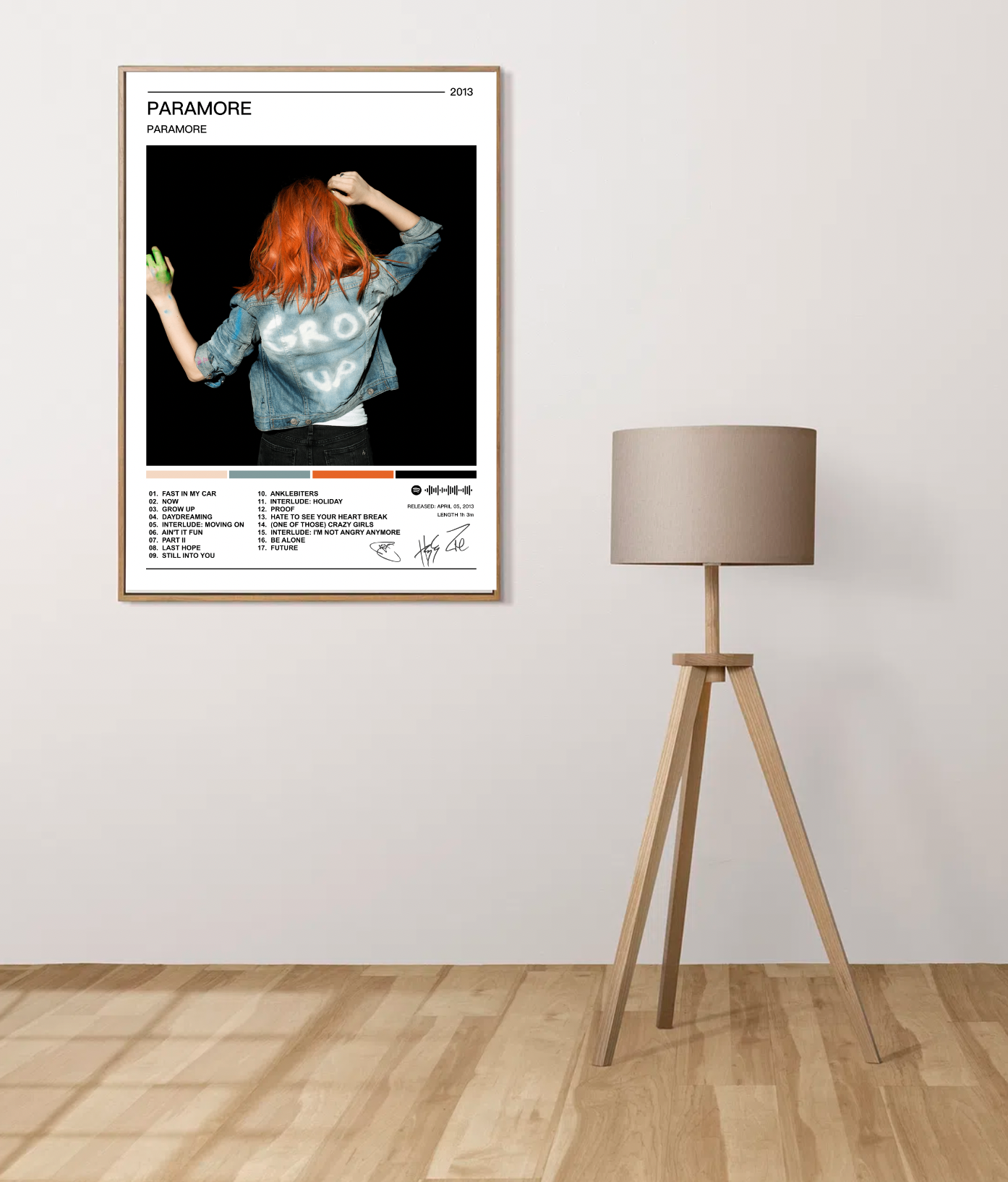 Paramore | Paramore Album Poster
