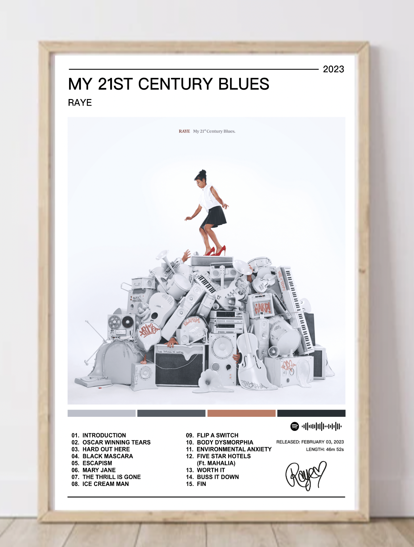 Raye | My 21st Century Blues Album Poster