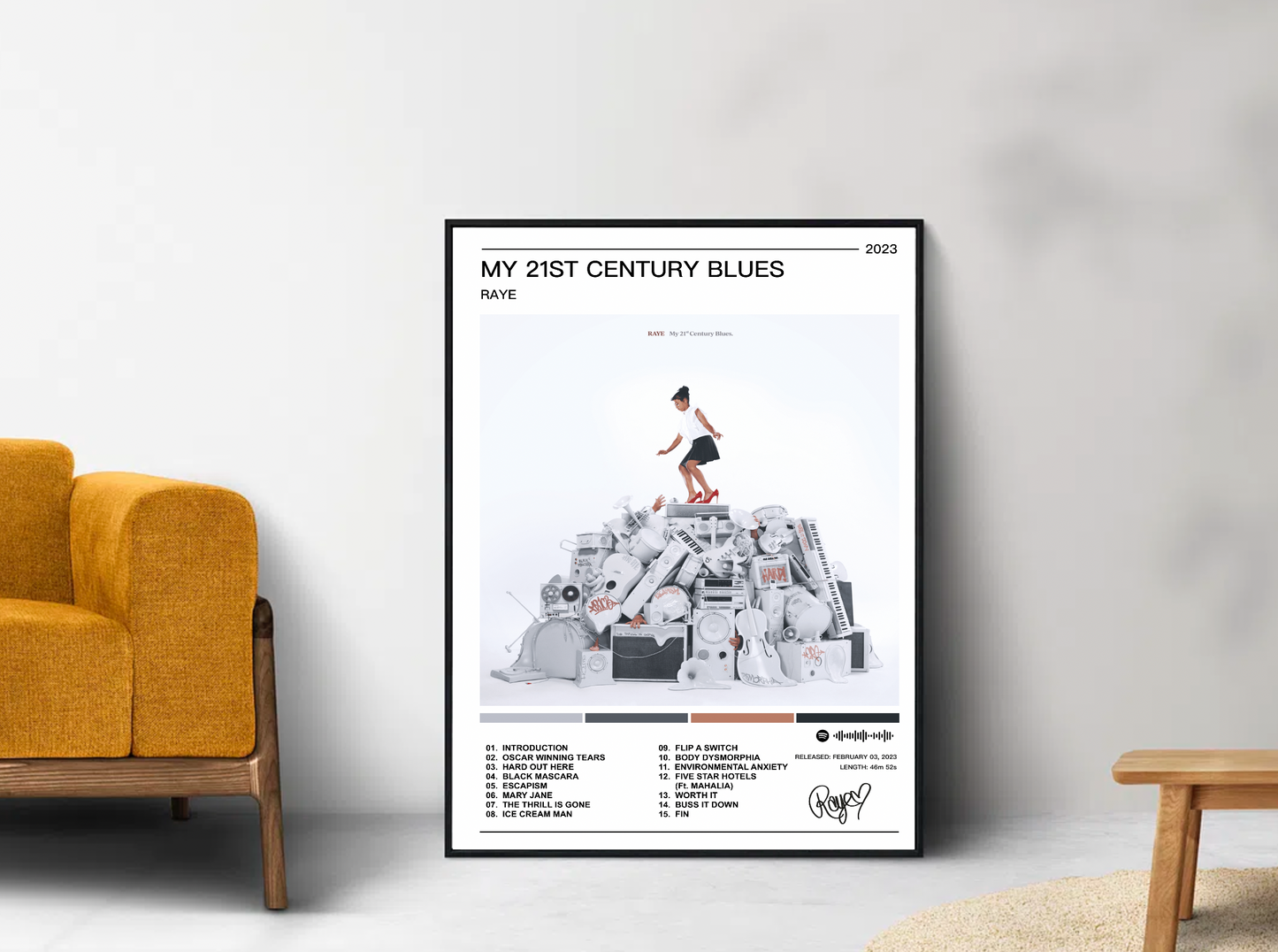 Raye | My 21st Century Blues Album Poster