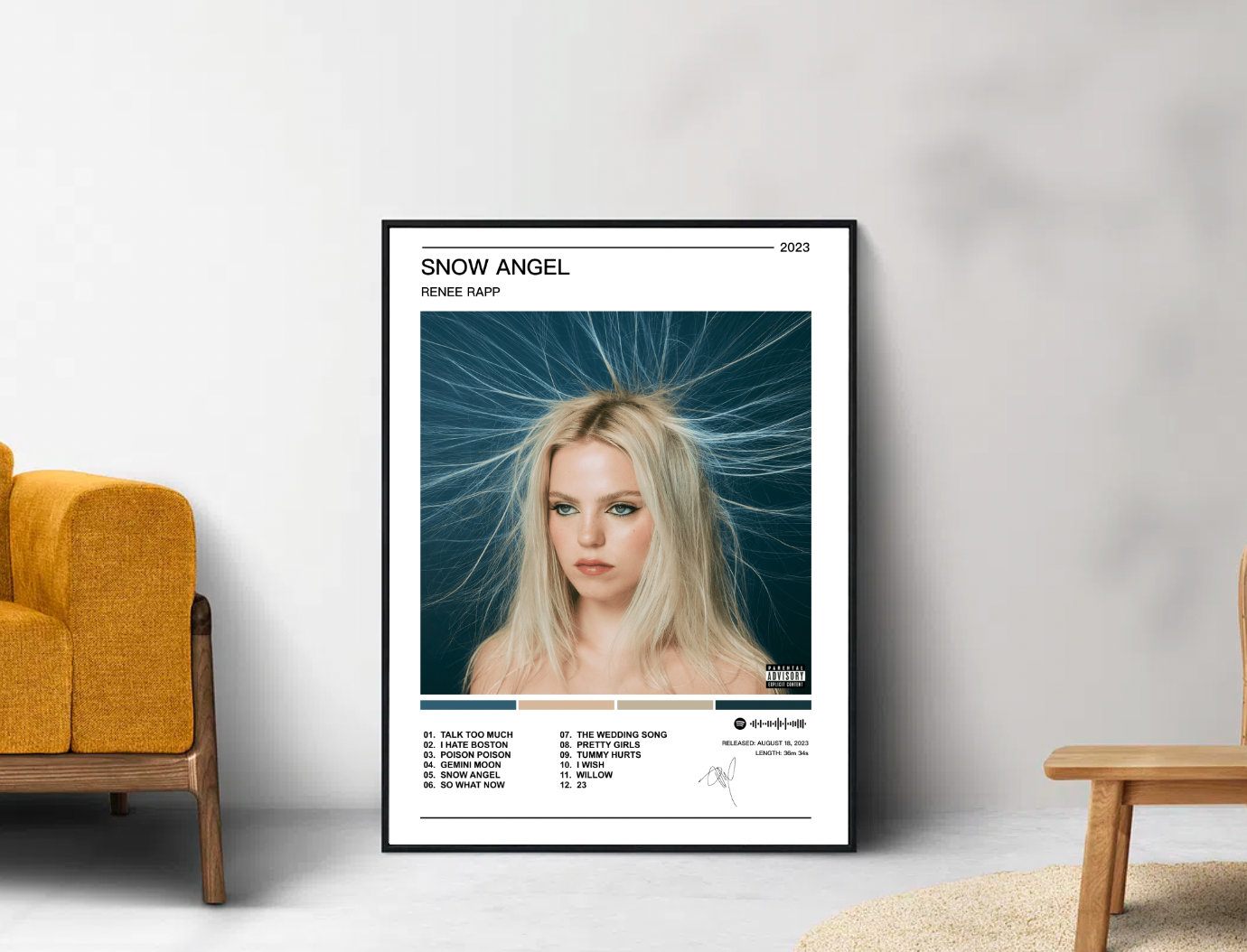 Renee Rapp |  Snow Angel Album Poster