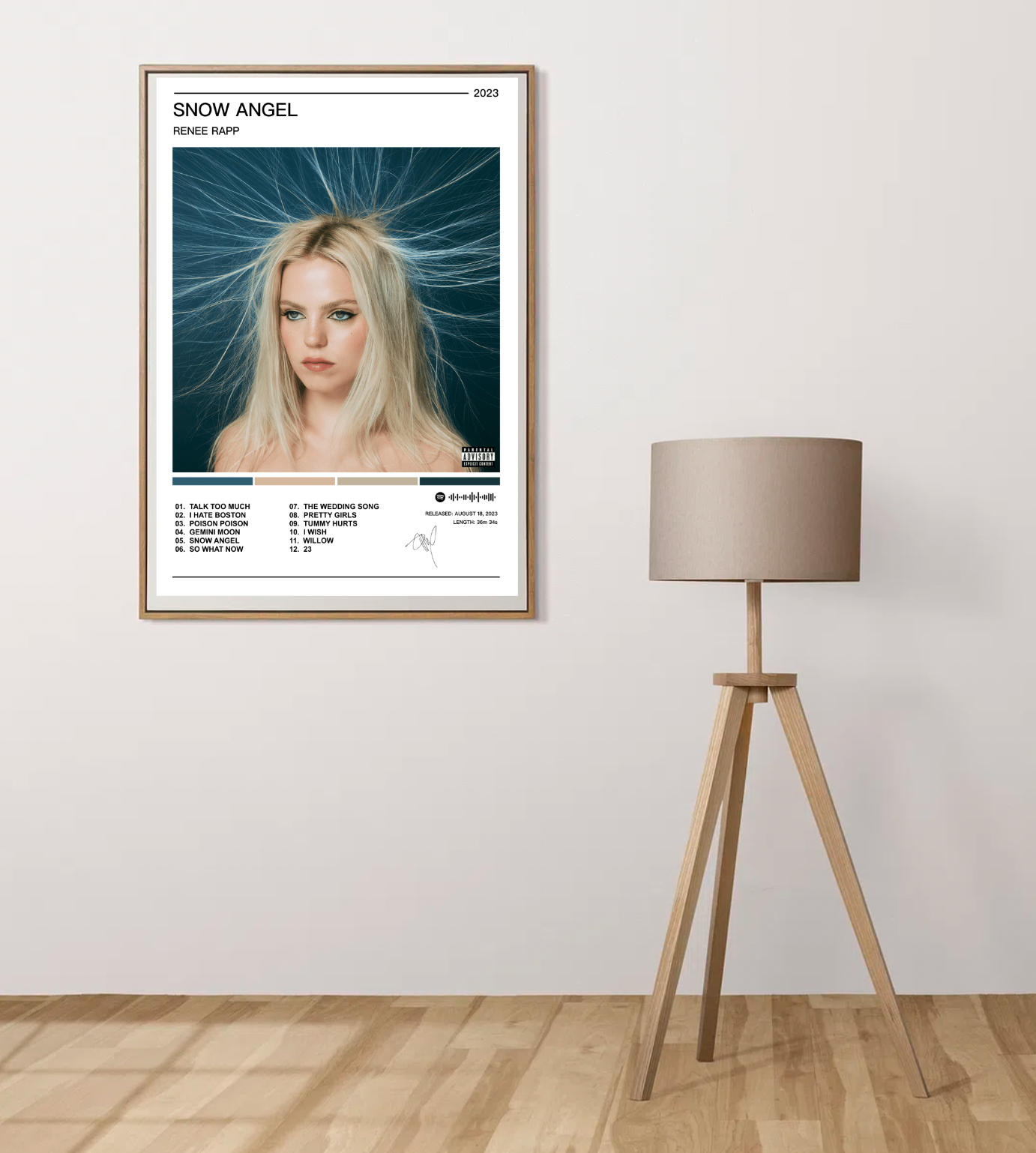 Renee Rapp |  Snow Angel Album Poster