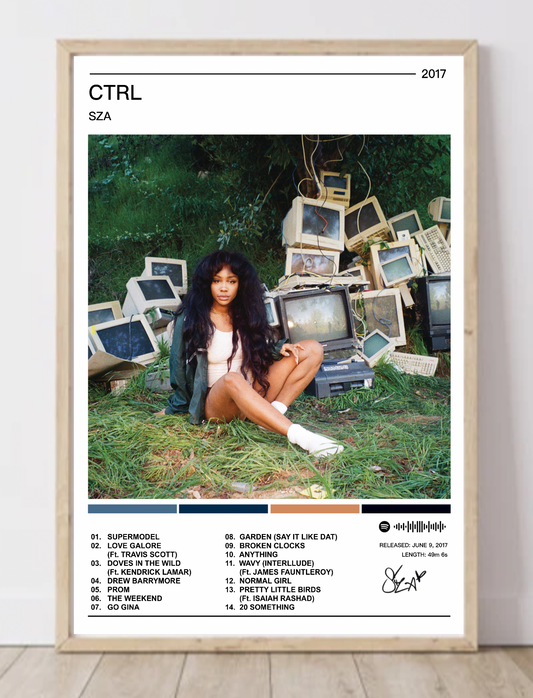 SZA |  CTRL Album Poster