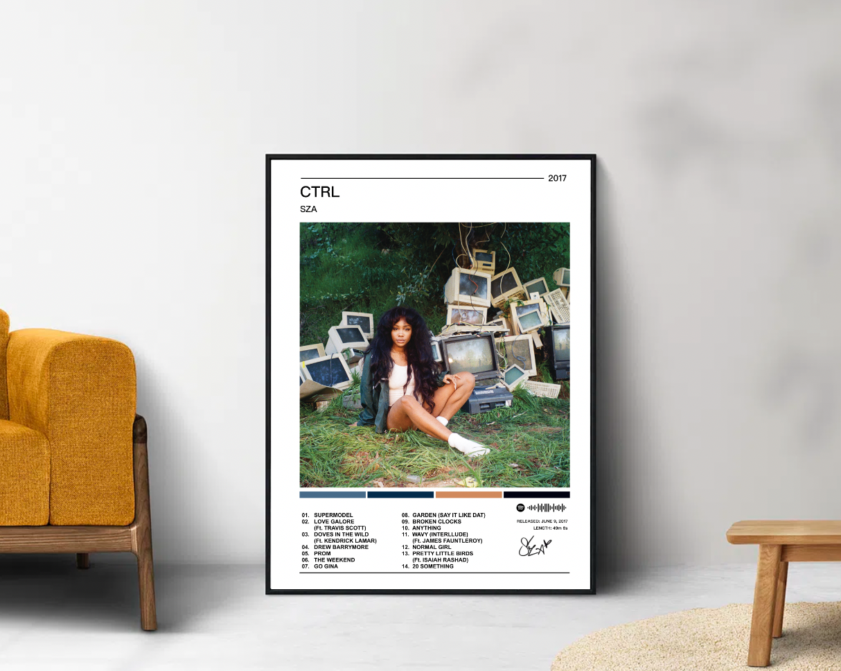 SZA |  CTRL Album Poster
