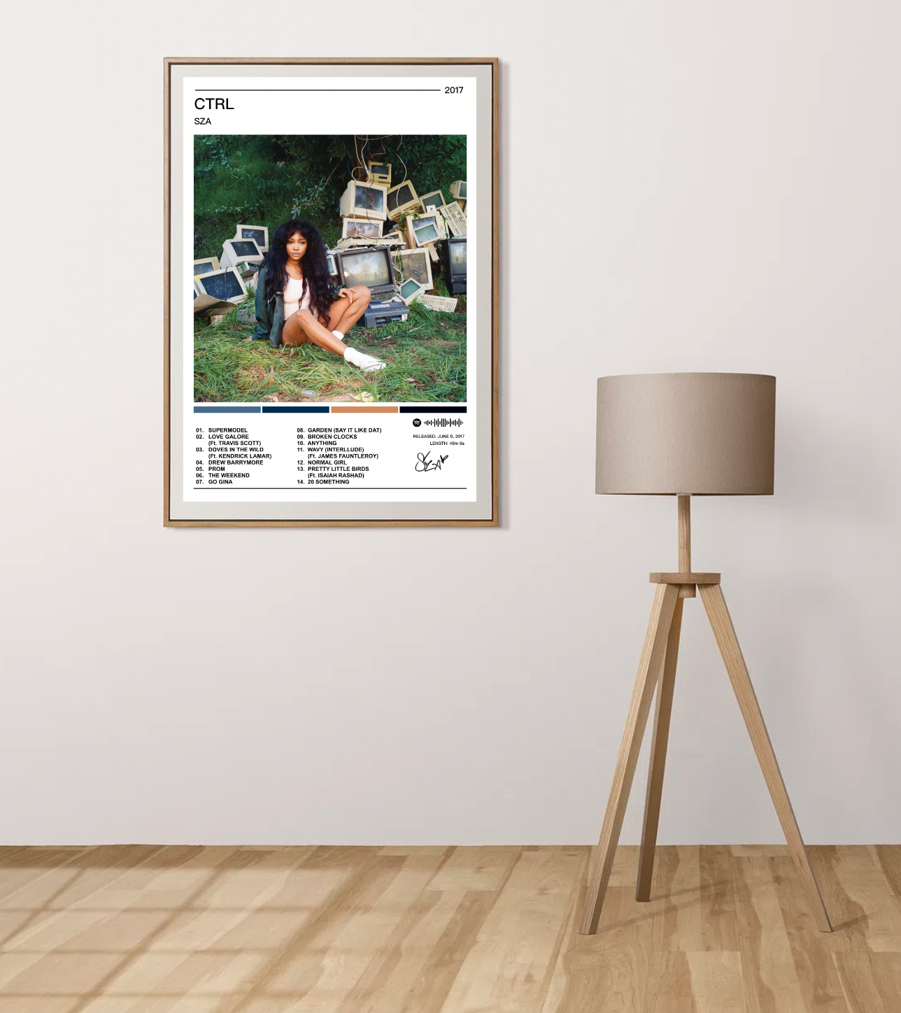SZA |  CTRL Album Poster