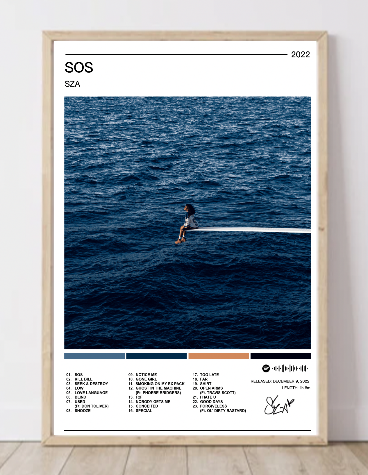 SZA |  SOS Album Poster