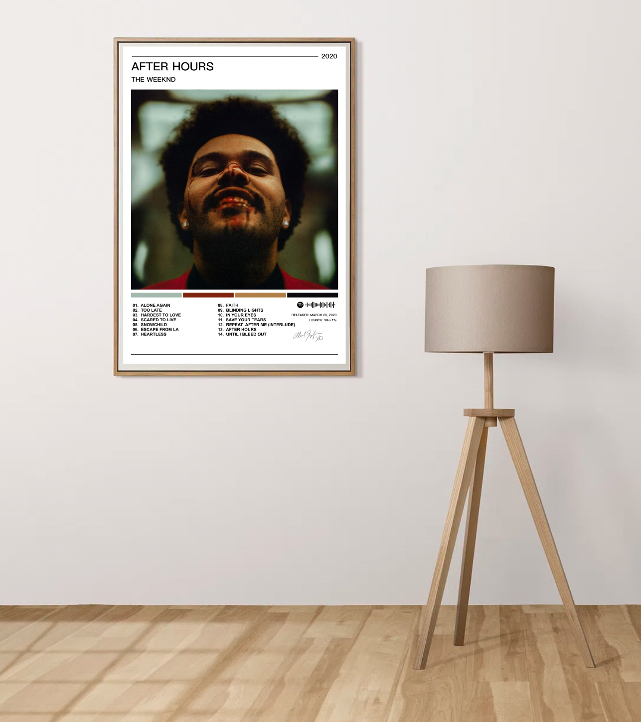 The Weeknd |  After Hours Album Poster
