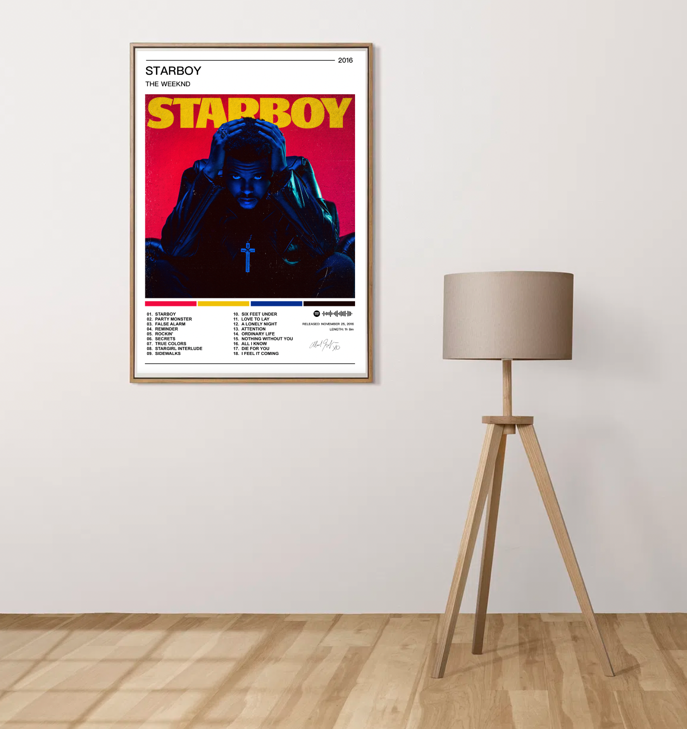 The Weeknd |  Starboy Album Poster