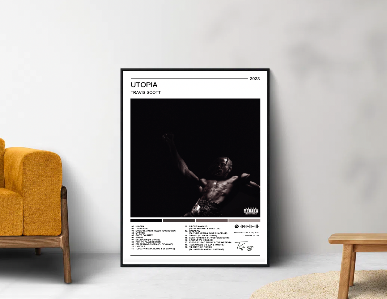 Travis Scott |  Utopia Album Poster