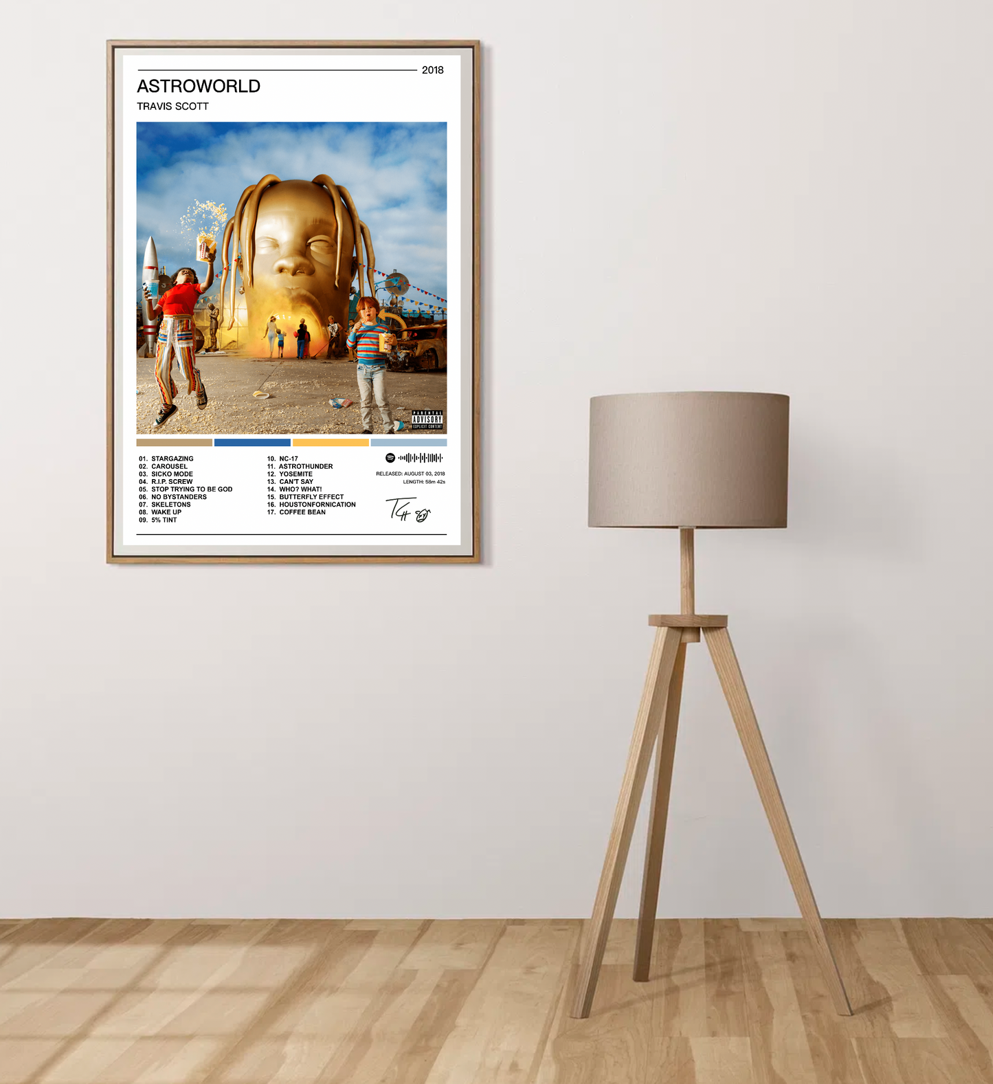 Travis Scott |  Astroworld Album Poster